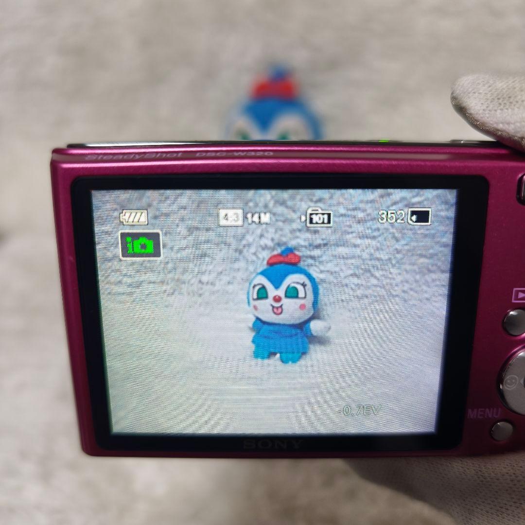 美品✨SONY Cyber-shot DSC-W320 ピンク デジカメ