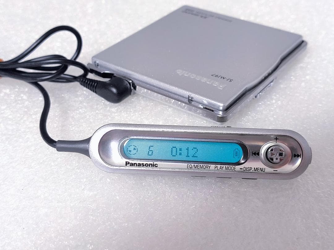 【美品】パナソニック ポータブルMDプレーヤー SJ-MJ97 動作確認済