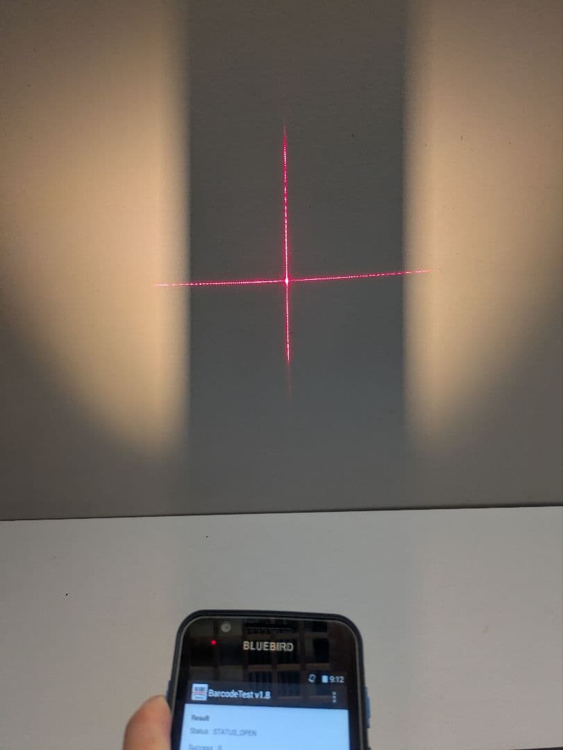 ２台セット　 BLUEBIRD　スマホ　バーコードリーダー