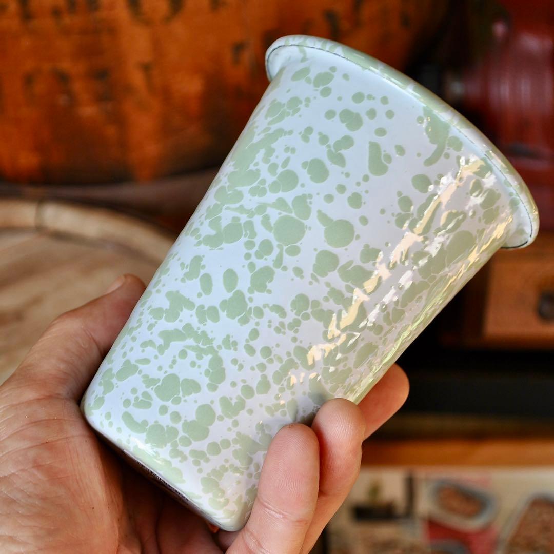 クロウキャニオンホーム★ホーロー食器【ライトグリーン4点セット】琺瑯食器