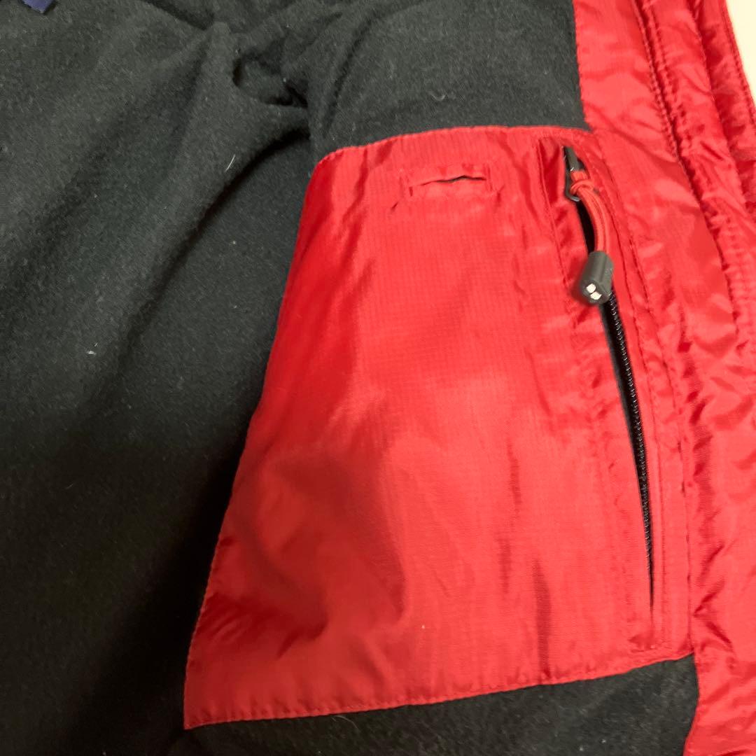 GAP ダウンジャケット164879　Lサイズ RED 裏フリース