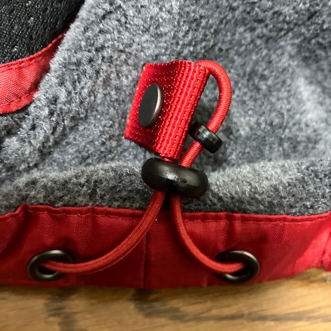 GAP ダウンジャケット164879　Lサイズ RED 裏フリース