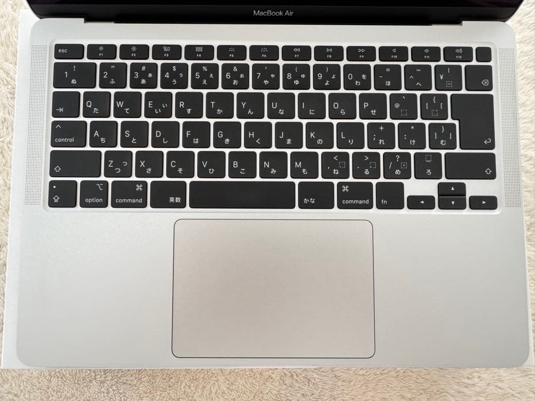 美品　MacBook Air 2020 13インチ 512GB 8GB シルバー