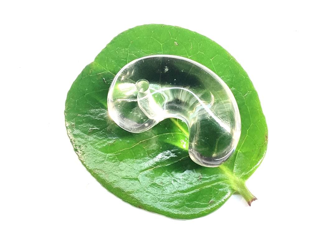 ✳黒平鉱山*茶水晶勾玉*スモーキークォーツ*煙水晶* 抜群の透明感　希少レア物‼️