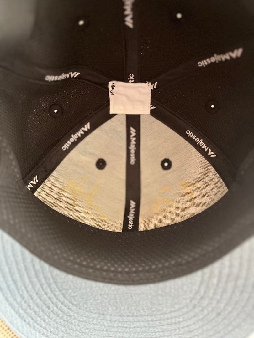 ソフトバンク　ヘルナンデス選手着用　2024年日本シリーズ　選手支給キャップ帽子