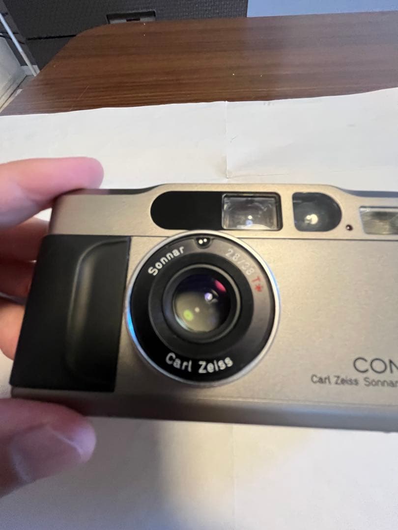 と*ー様 【動作確認済】CONTAX T2 コンタックス コンパクトフィルムカメ