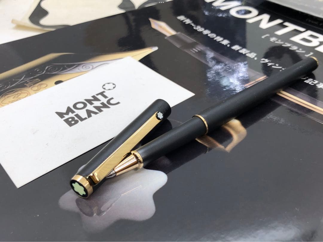稀少軸！モンブラン★Sライン★生産数の少ないキャップ式ローラーボールNo2318