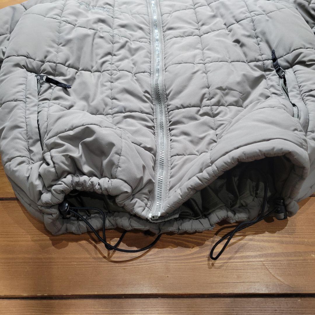 【今季大注目】希少カラー コロンビア キルティング ダウンパーカ グレー