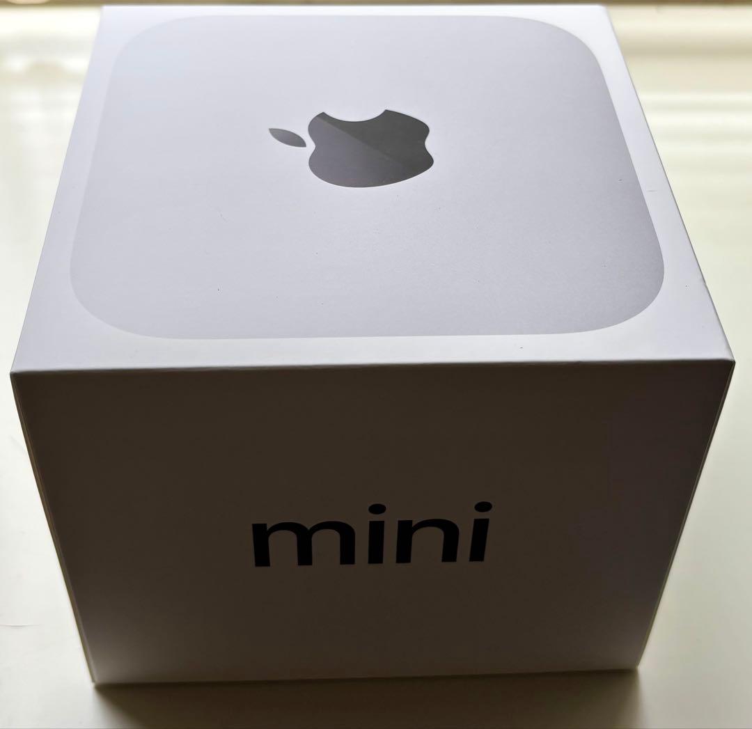 新品・値引きApple Mac mini M4 メモリ16GB SSD256GB