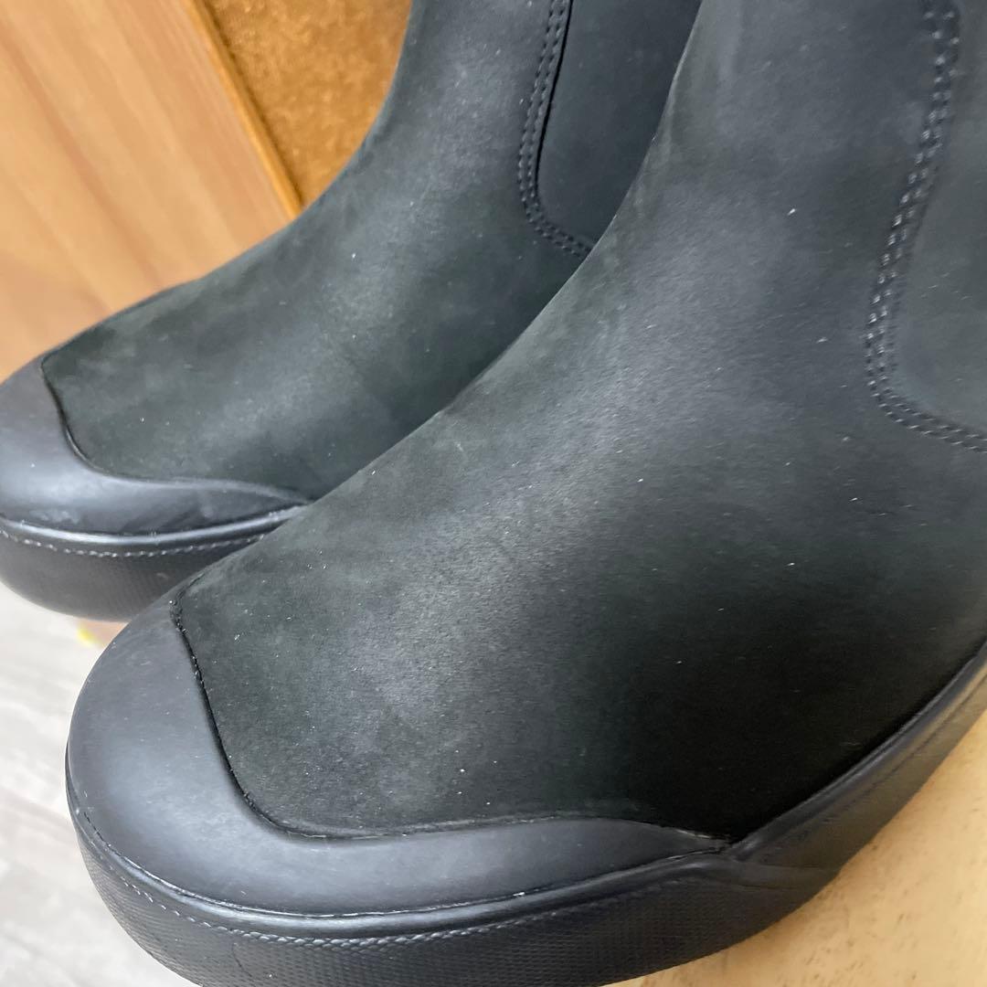 KEEN 防水 サイドゴアブーツ エレナ チェルシー WP BLACK 24.5