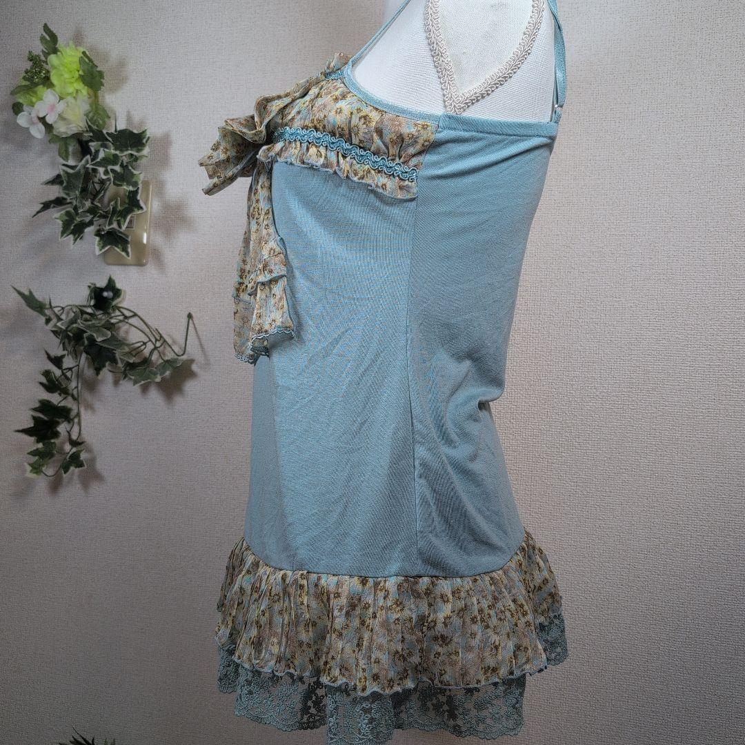 中島興業　axes femme　ビッグリボンキャミ　ベスト　リボンキャミ