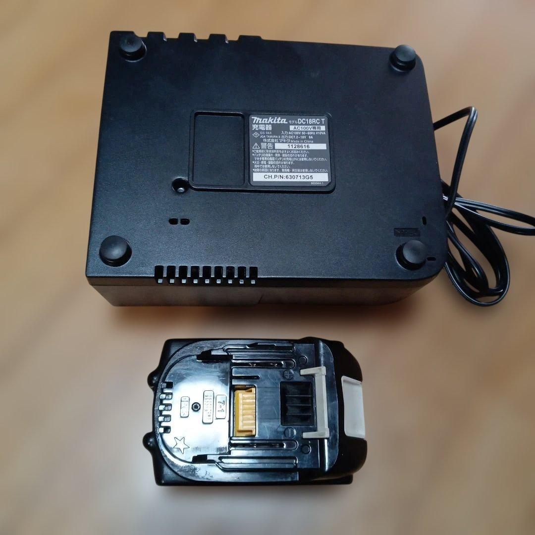 マキタ18V充電式クリーナCL181FD 純正バッテリー、充電器、サイクロン付