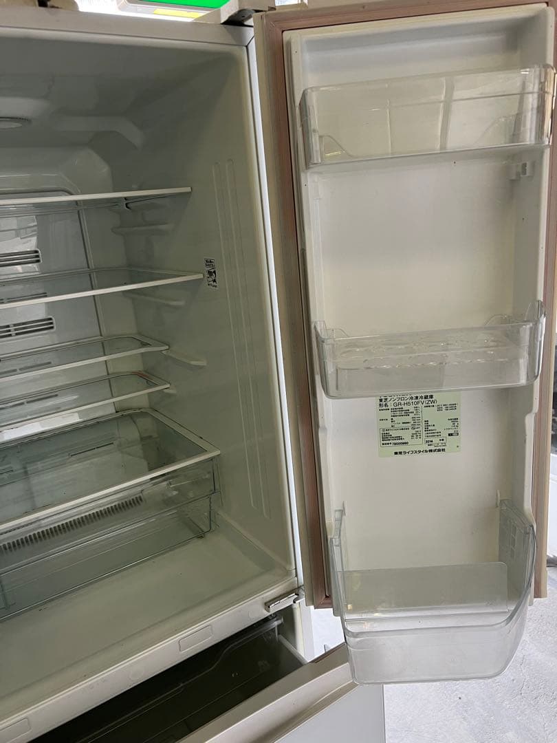 2014年式 508L TOSHIBA冷蔵庫 GR-H510FV（ZW）
