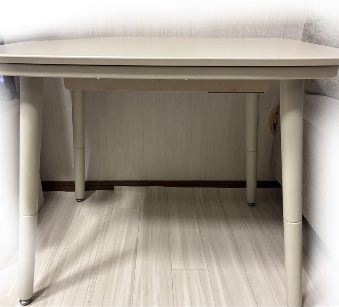 TVCM中❗️《東京に引取り可能な方》ニトリ高さが変えられる2Wayこたつテーブル