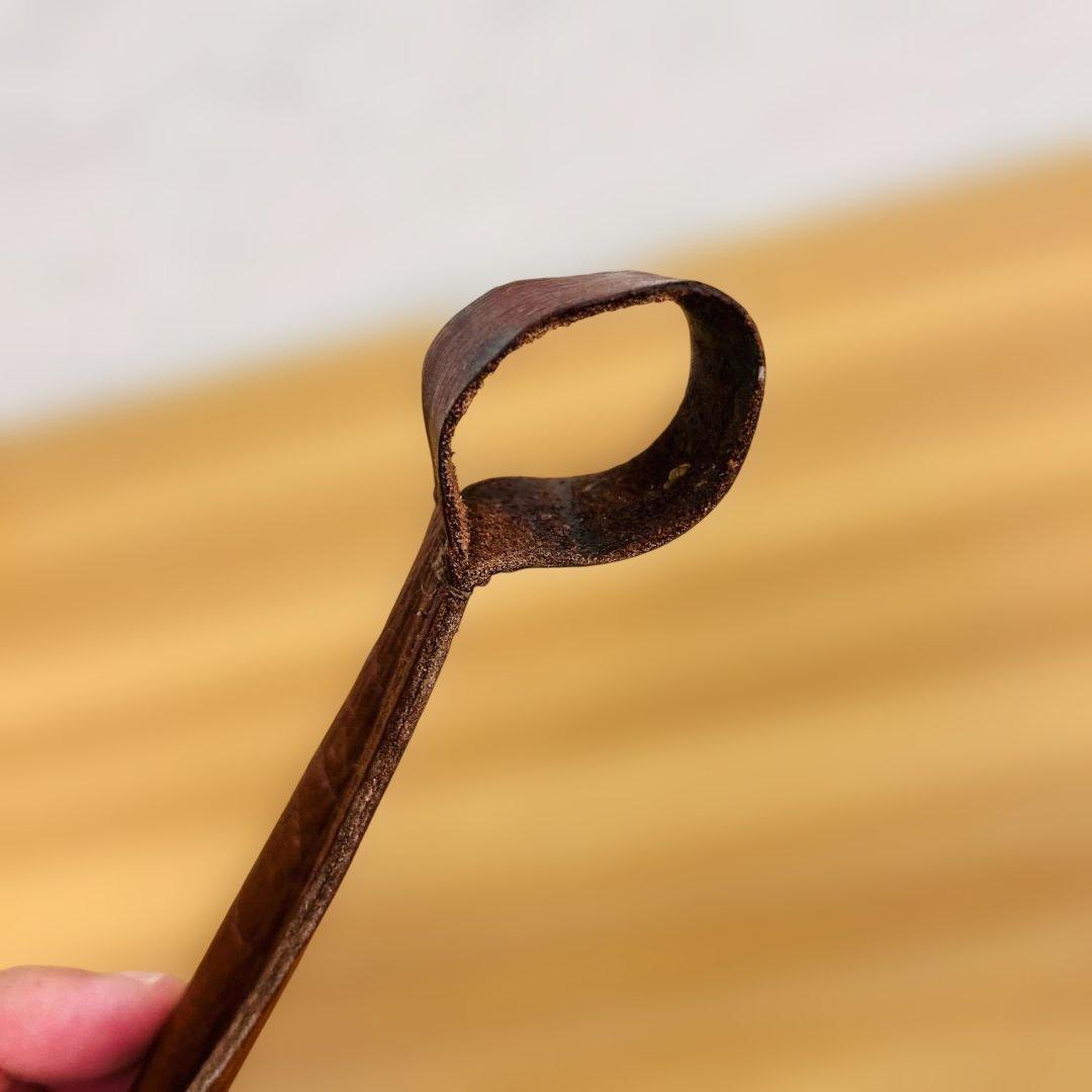 【廃盤希少品】STOKKE トリップトラップ 木製ベビーガード 皮ベルト付き