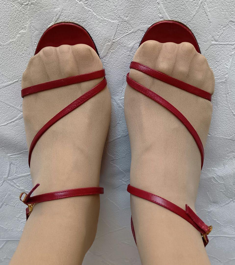 Christian Dior レースアップサンダル