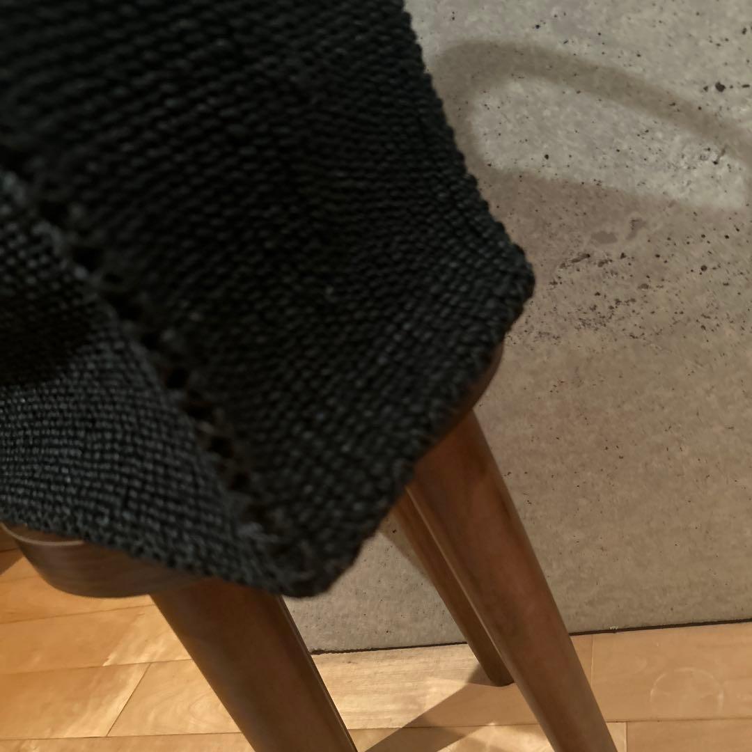 SEA(シー)オールアバカ カゴバーキンバッグ　M ブラック