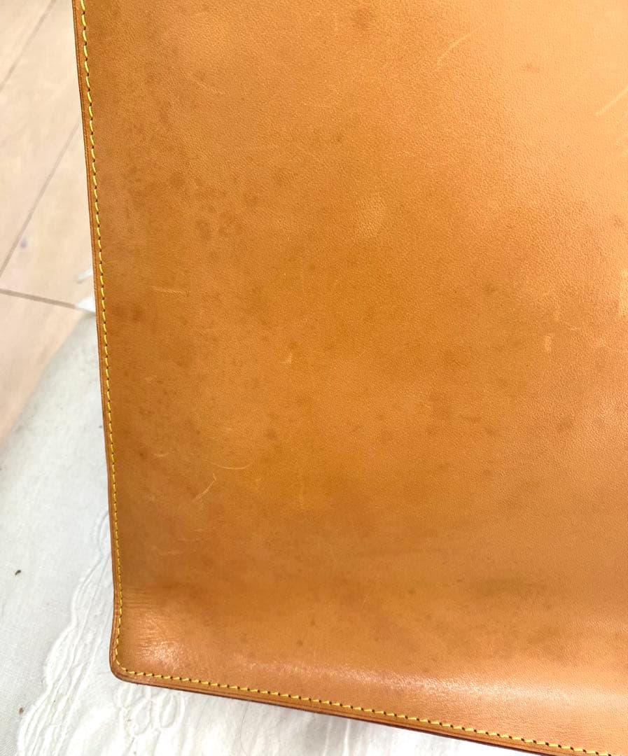 ルイヴィトン　レザートートバッグ　スペシャルオーダー