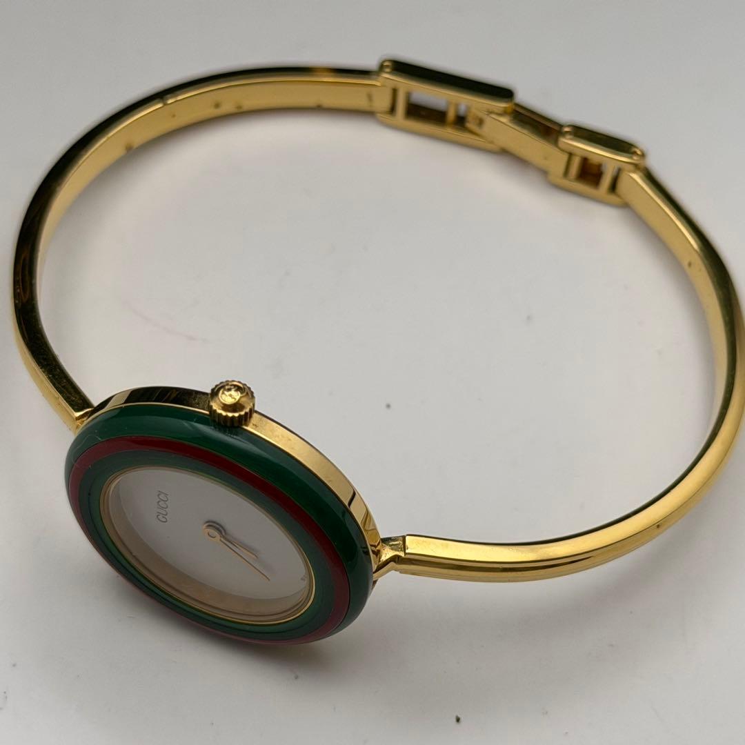 【高騰中】グッチ　チェンジベゼル　クォーツ　箱説保　ベゼル11個付