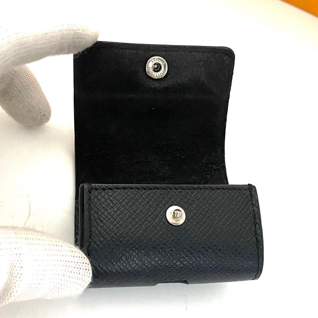 ルイヴィトン◎モノグラム エクリプス LV イヤホン ポーチ AirPods 黒