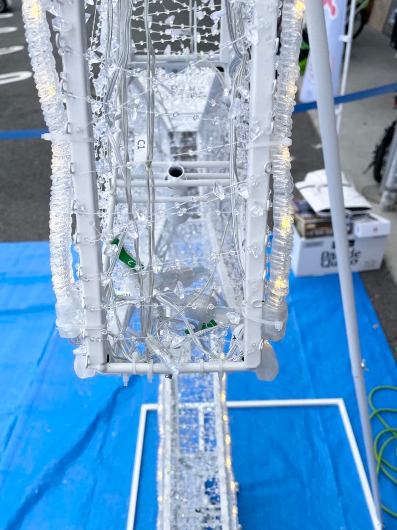 LED スターアーチ 屋内屋外兼用 イルミネーション クリスマス コストコ　大型