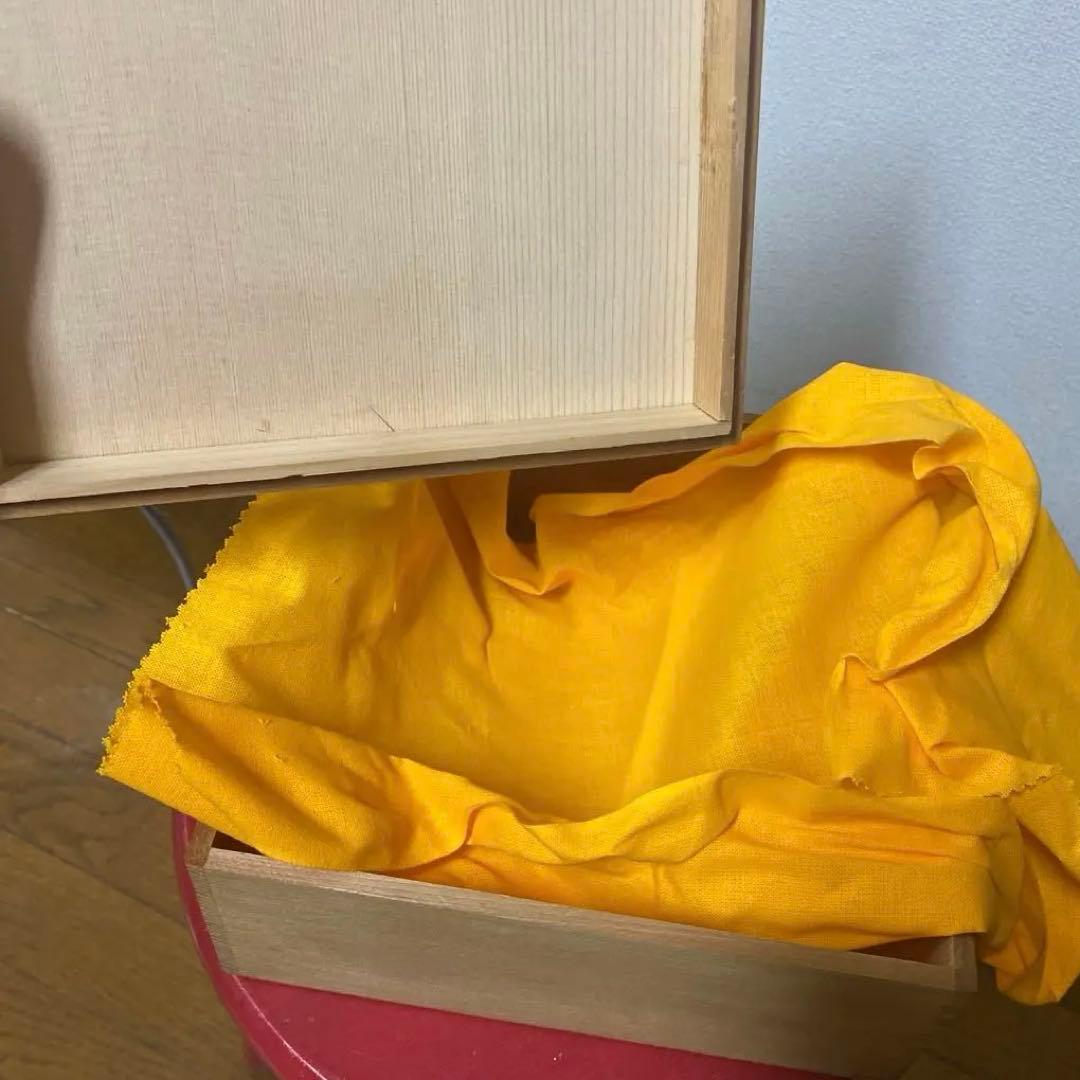 値下げ！銘木屋久杉　無垢　高級菓子器　靖修作