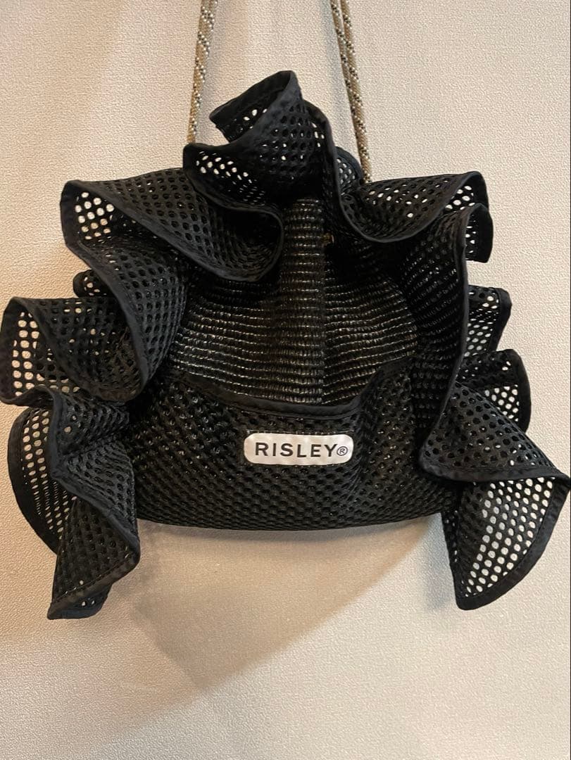 ⭐︎超美品⭐︎RISLEY OUTDOOR フリル　バスケット　バッグ