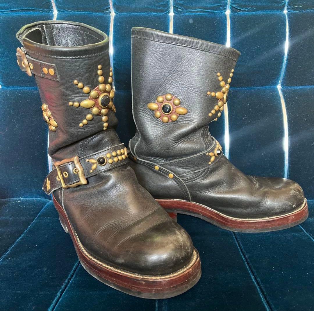 Calee スタッズ ブーツ キャリー エンジニアブーツ レア