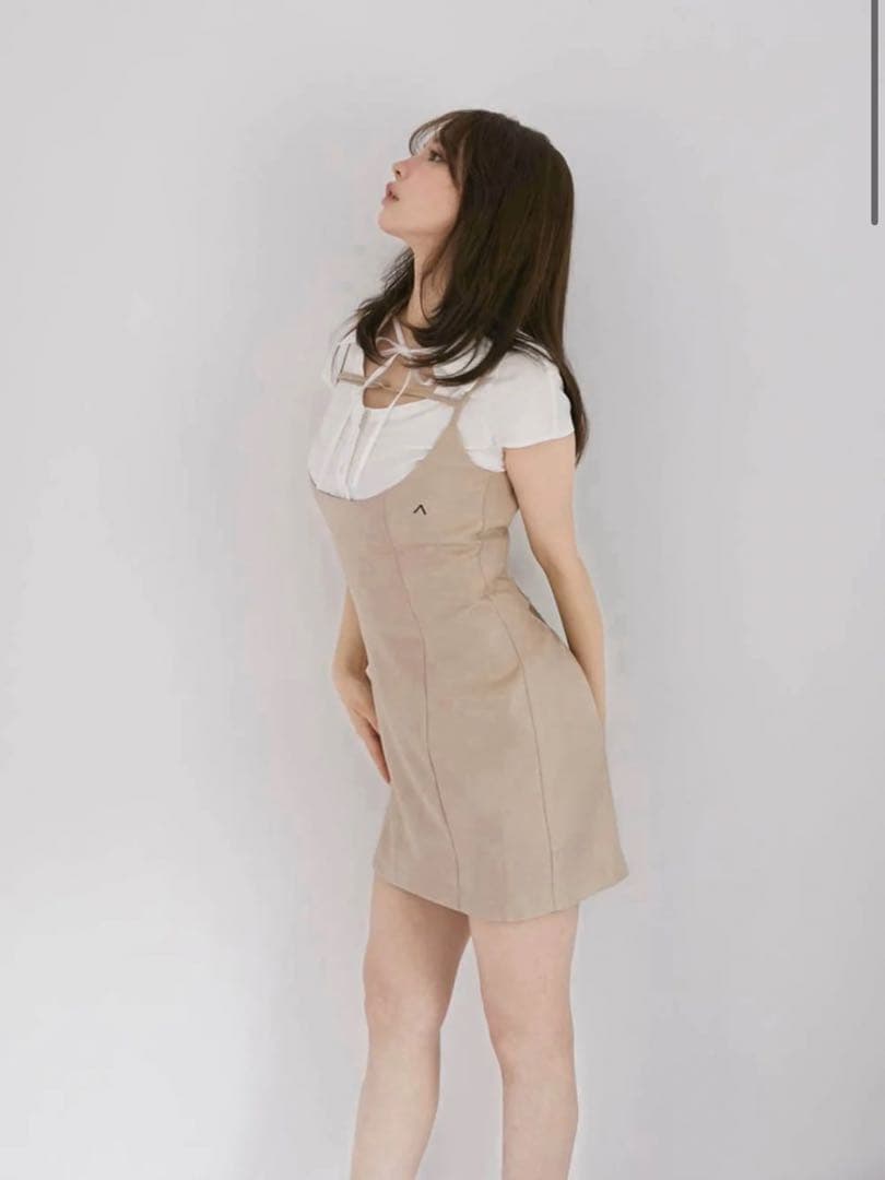 ワンピース Betty layered dress / AND MARY