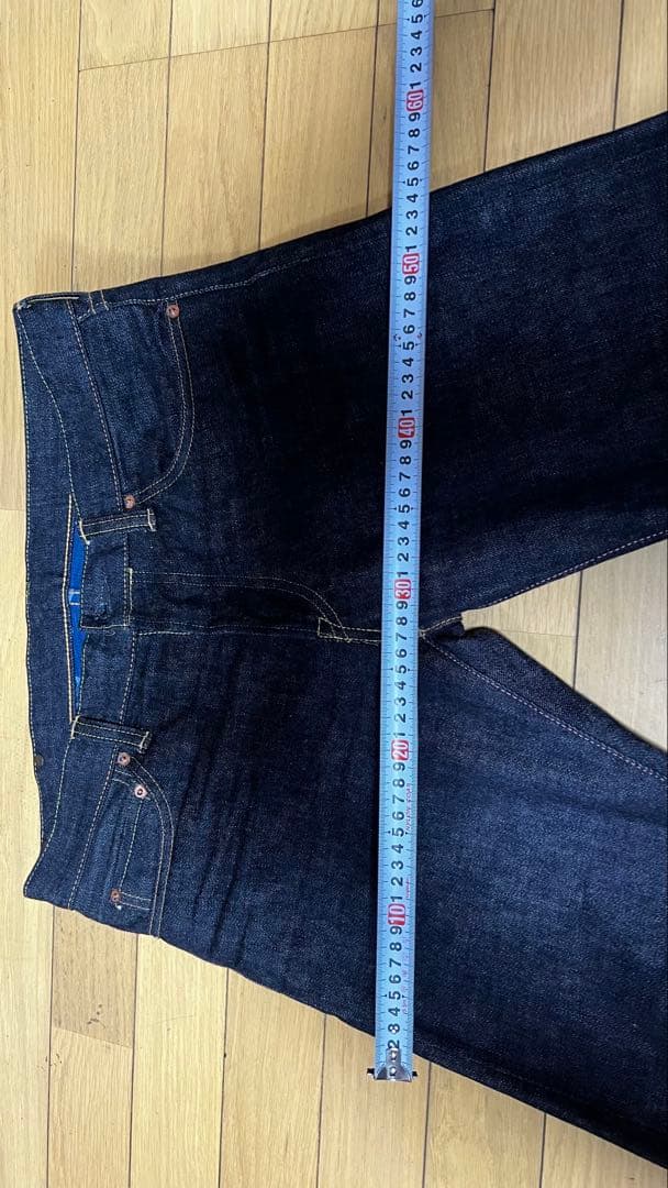 桃太郎ジーンズ 銅丹レーベル14.7oz 特濃セルビッチデニム W33