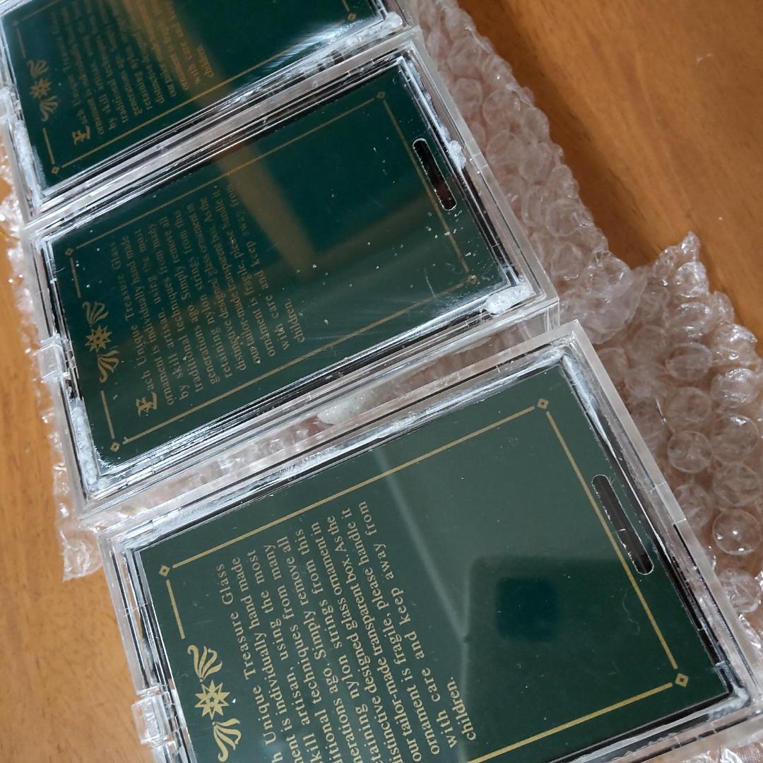 ガラスオーナメント　11ヶセット