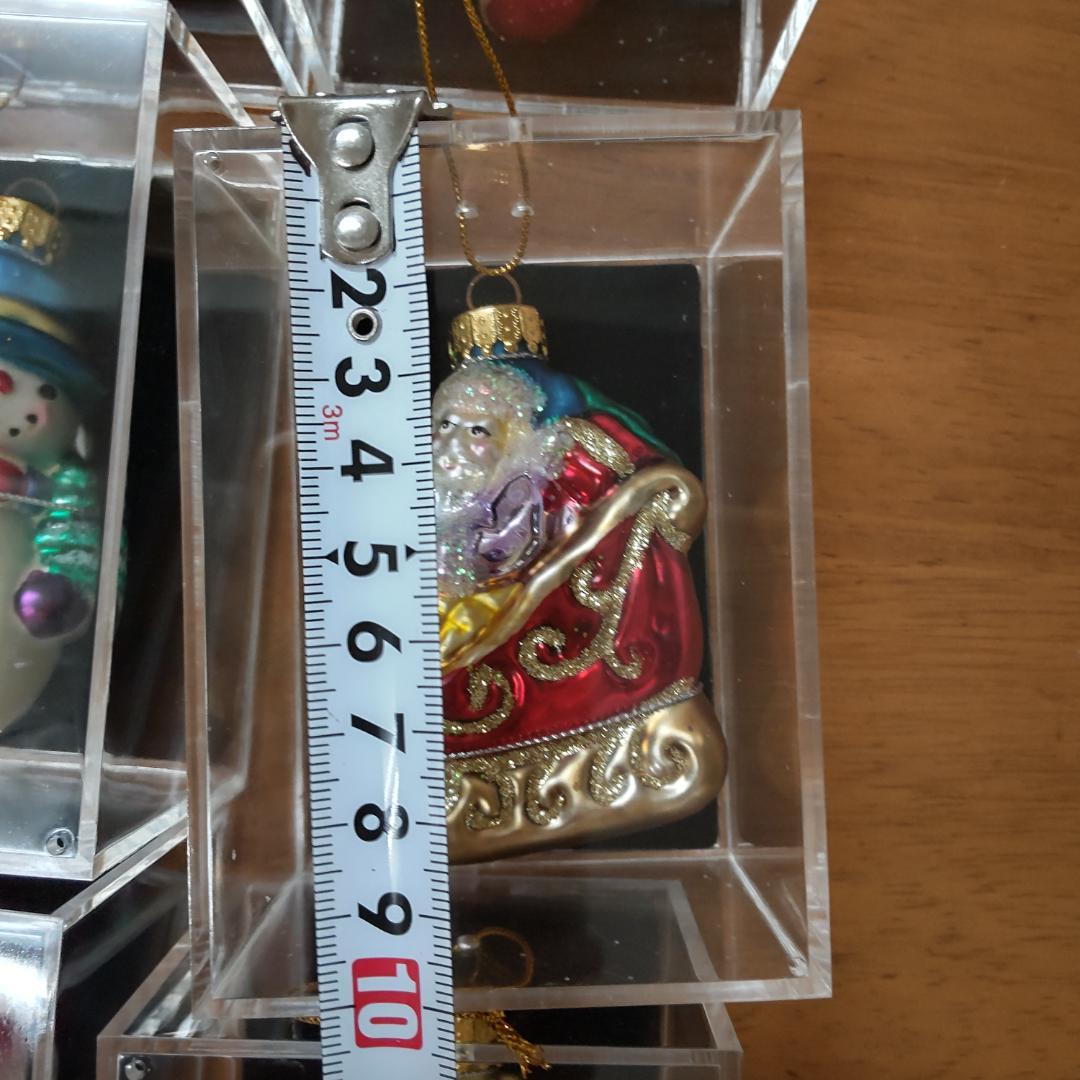 ガラスオーナメント　11ヶセット