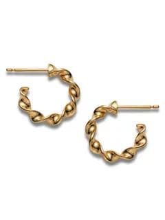 ゴールド　21mm　12サイズ　フープピアス　キャリアリング