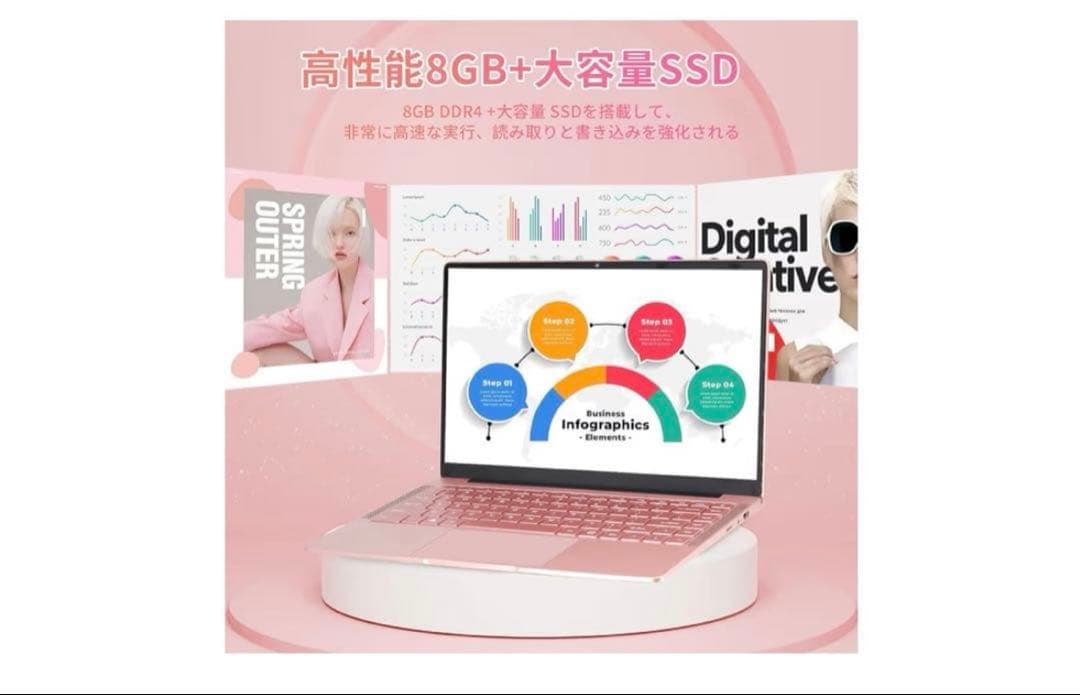 【初期化済み】ES BOOK ノートPC Windows 11