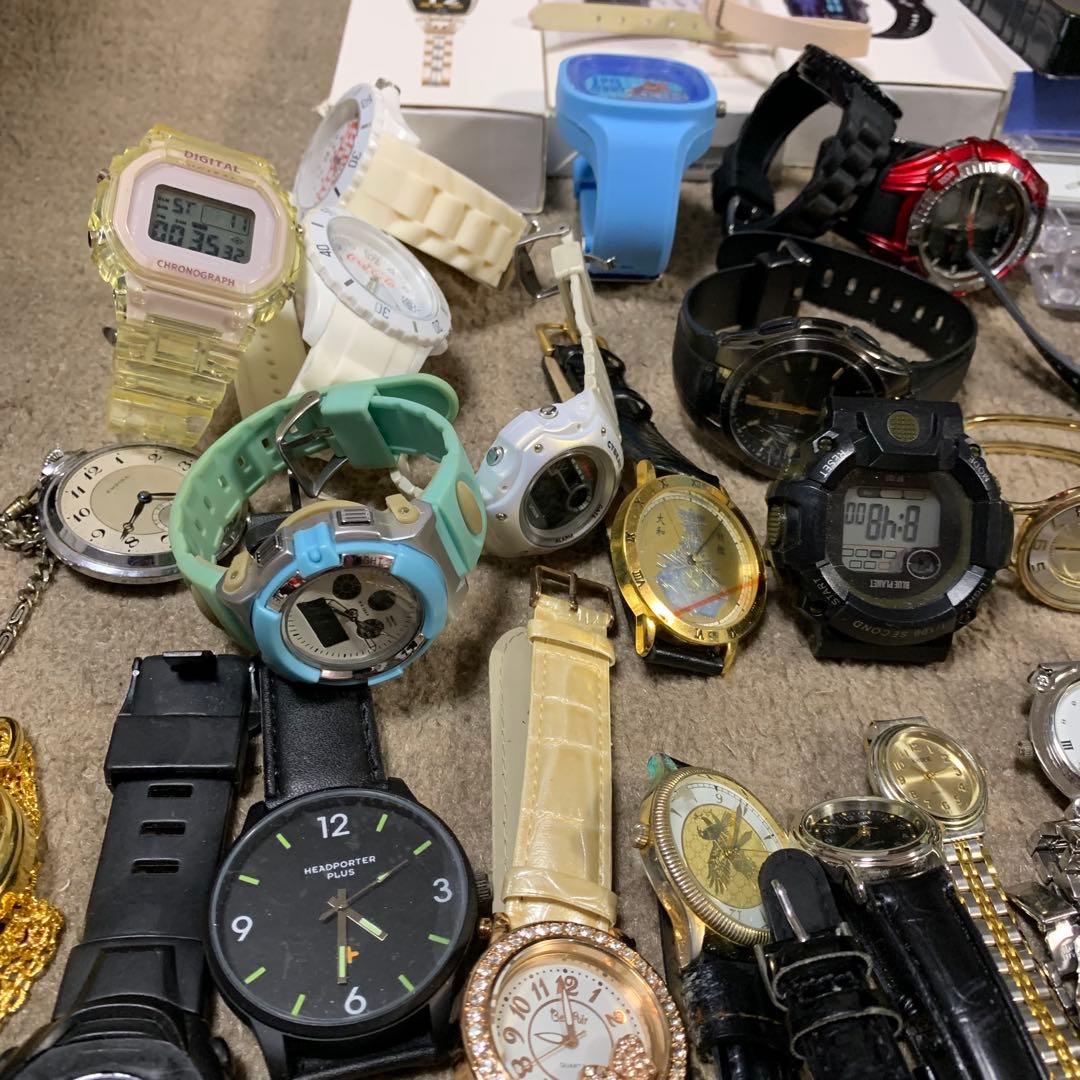 腕時計　メンズ　レディース　まとめ　セット　129本　ジャンク　動作未確認