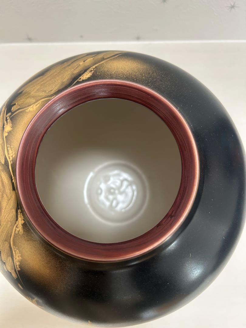 九谷焼　セット　獅子　花瓶