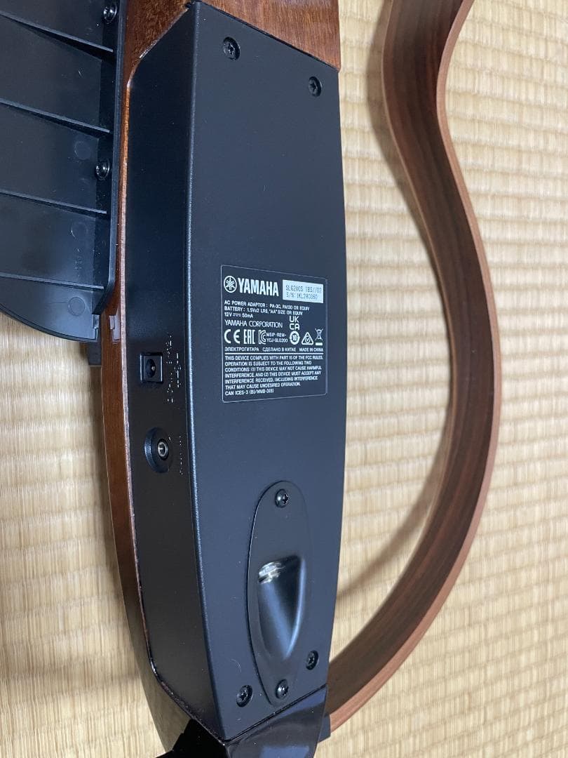 YAMAHA SLG200S TBS サイレントギター スチール弦モデル