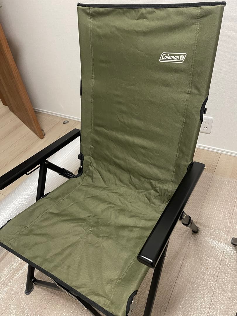 Coleman 折りたたみ　レイチェア オリーブ　2脚セット