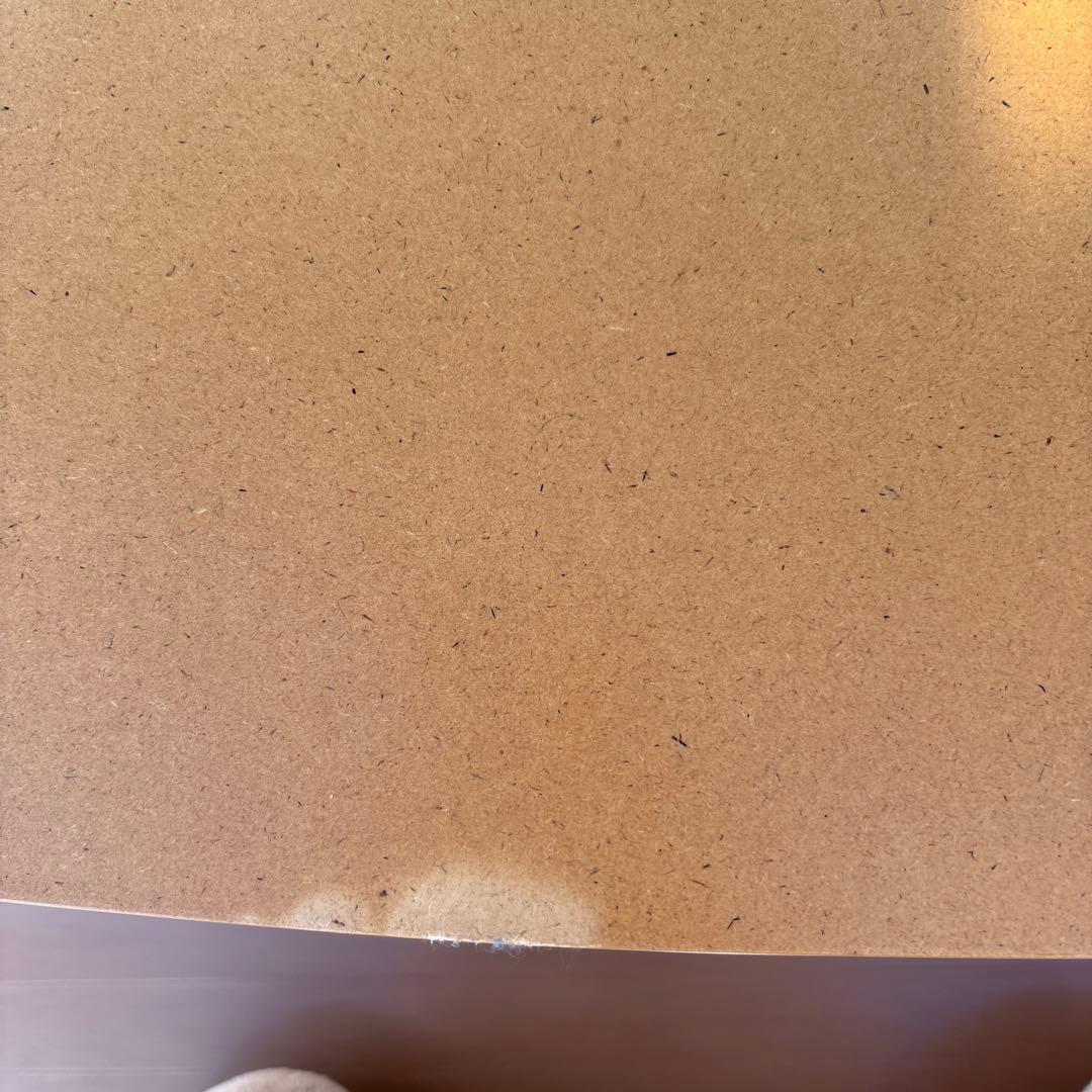 無印 木製楕円こたつ 曲木脚フラットヒーター タモ材