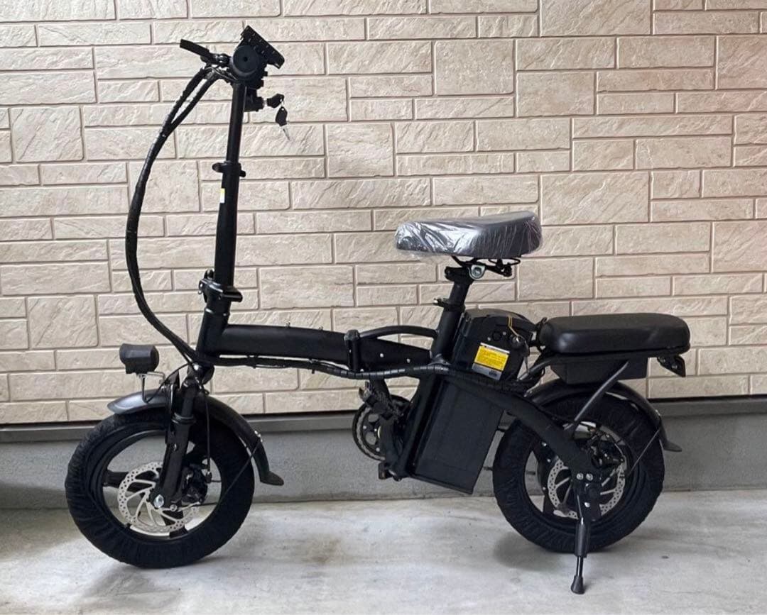 電動アシスト電動自転車　48V/8ah アクセル付　カゴ付