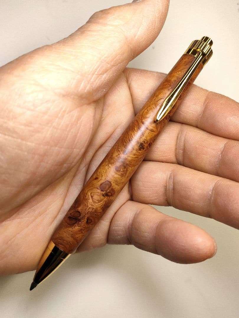 【花梨瘤杢】KATO202ボールペン