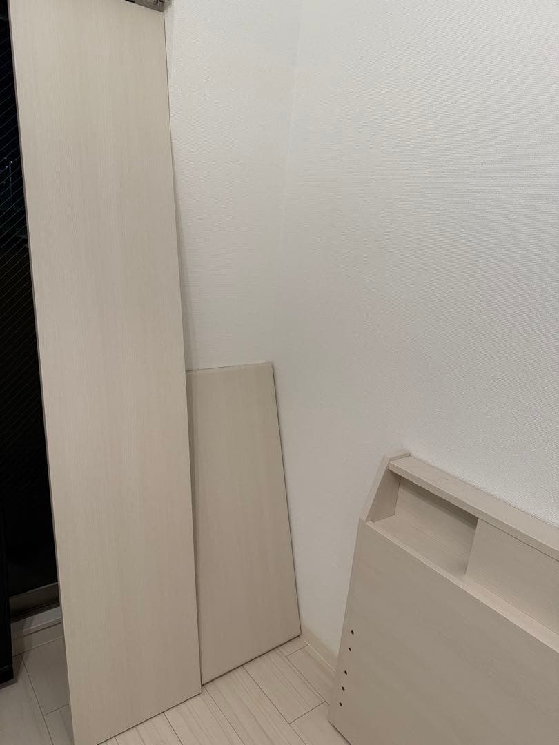 ニトリ シングルベッドフレーム アザン3 チェスト40J/WW マットレス付き