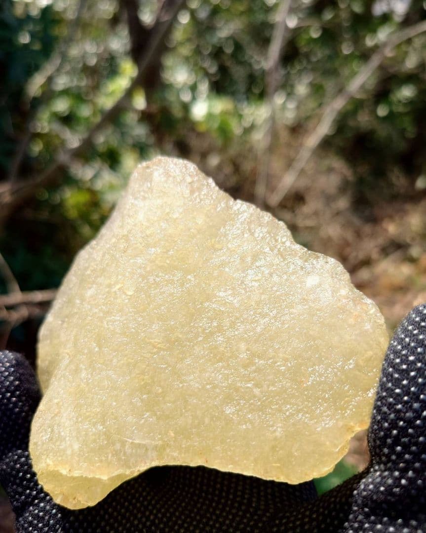 リビアングラス 492g⭐️インパクトガラス メテオライト隕石