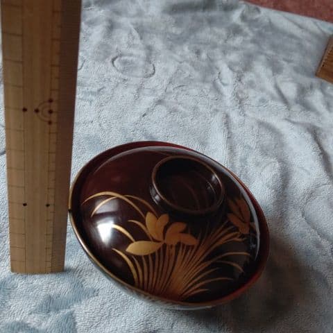 蒔絵 椀９客