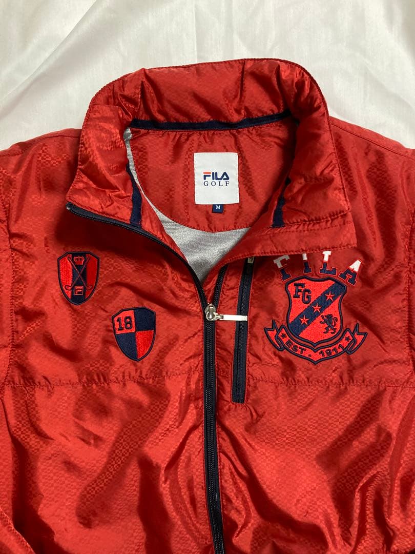 【新品・未使用】FILA golf ゴルフ　２way ジャンパー　メンズ　＃M