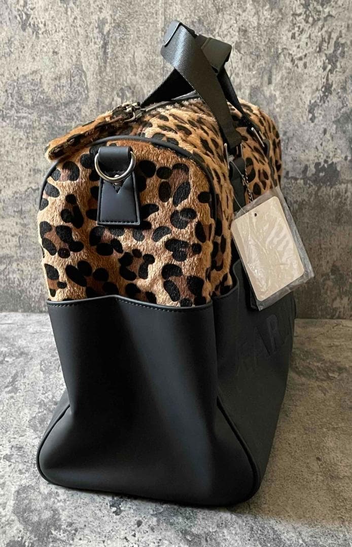 ★新品 送料込★パーリーゲイツ ボストン ロッカー バッグ レオパード柄