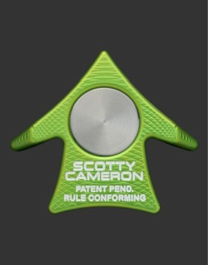 【レア！】 スコッティキャメロン ボールマーカー グリーン　ゴルフマーカー