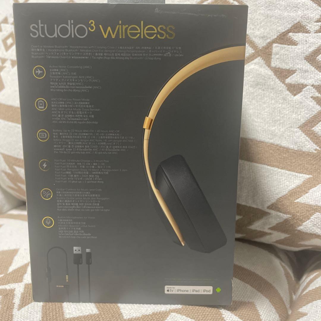 ヘッドホン Beats Studio 3 Wireless by dr.dre Apple