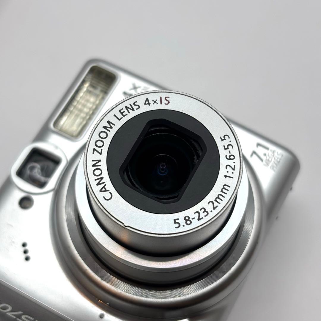 ①Canon PowerShot A570 IS コンパクトデジタルカメラ