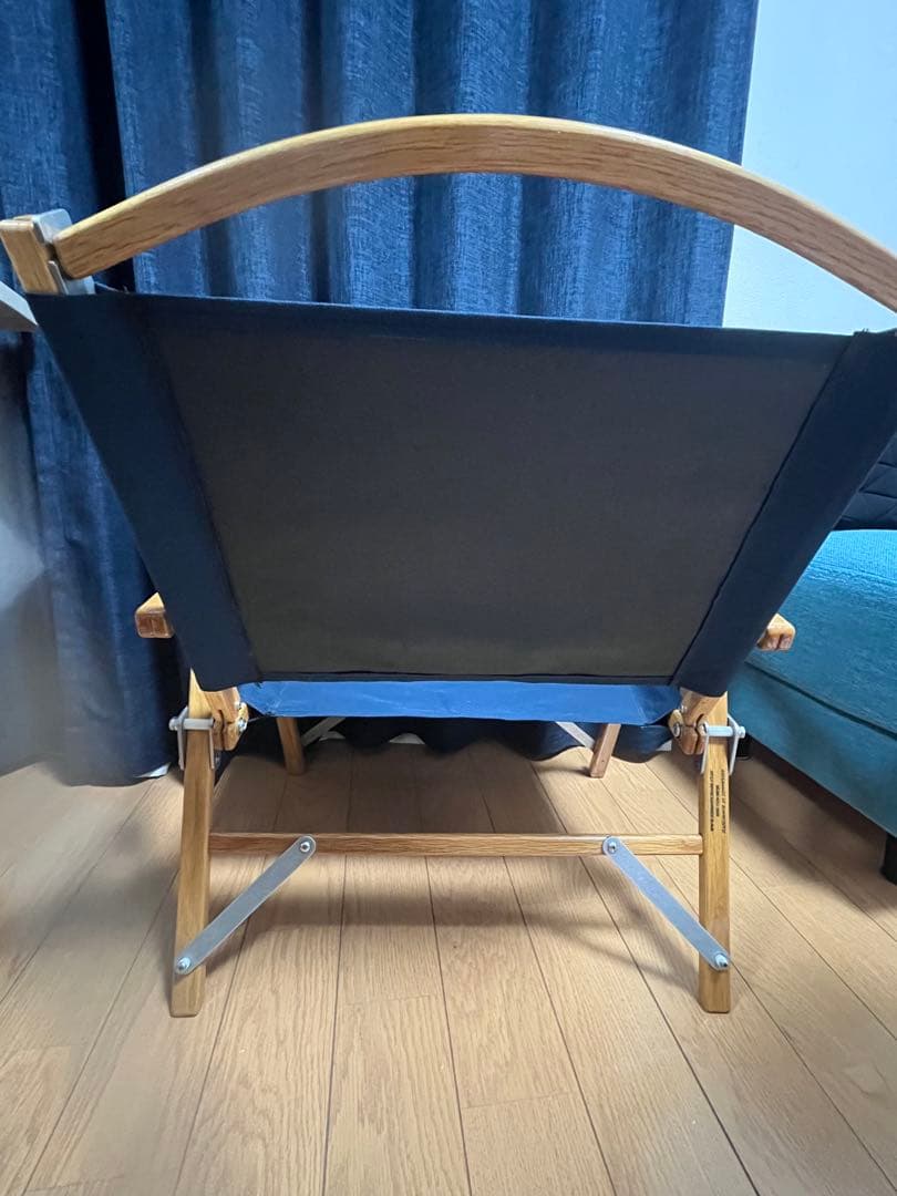 美品 正規品 カーミットチェア ネイビー